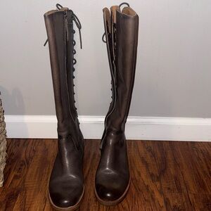 Women’s leather dress boots